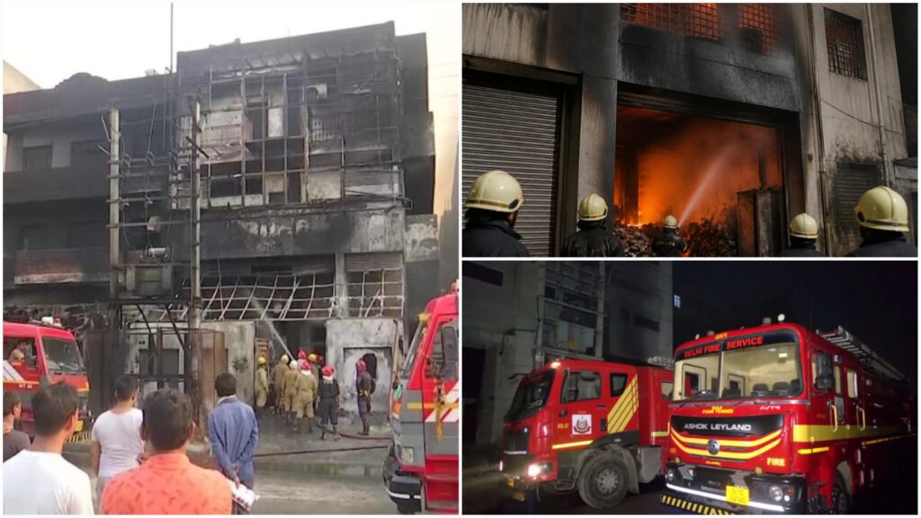 Delhi Mongolpuri Factory Fire