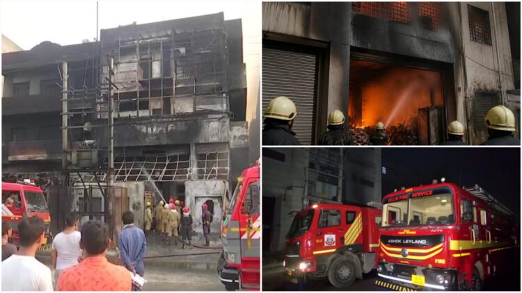 Delhi Mongolpuri Factory Fire