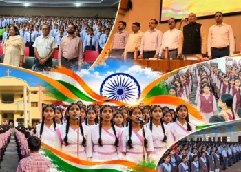 कानपुर के विद्यालयों में गूंजा ‘वंदे मातरम’, एक लाख से अधिक छात्र-शिक्षकों ने किया सामूहिक गान